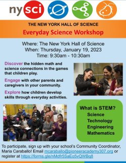Science Workshop Spanish